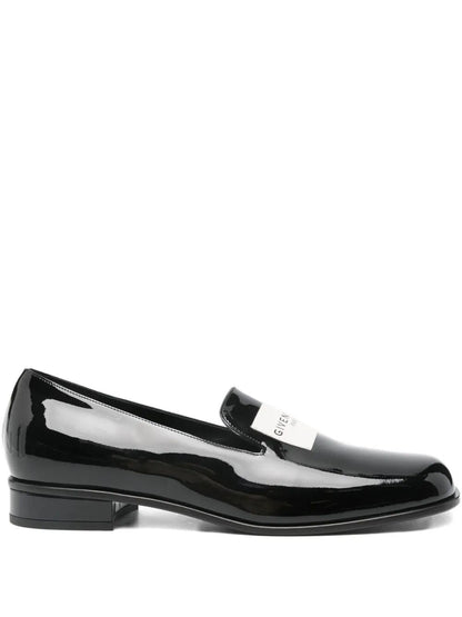 Givenchy women tux loafers in patent leather - DestGlow