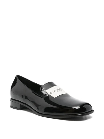 Givenchy women tux loafers in patent leather - DestGlow