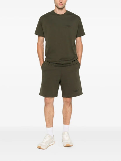 Givenchy Men Cotton T-Shirt With Givenchy Stamp Print by Luosophy