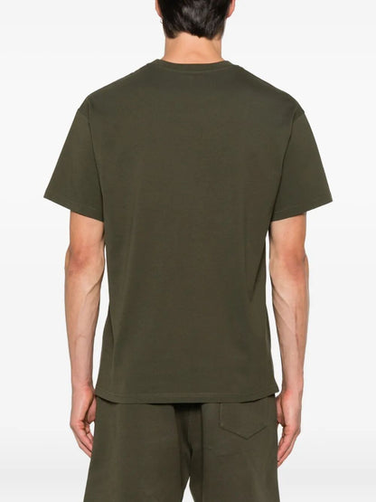 Givenchy Men Cotton T-Shirt With Givenchy Stamp Print by Luosophy