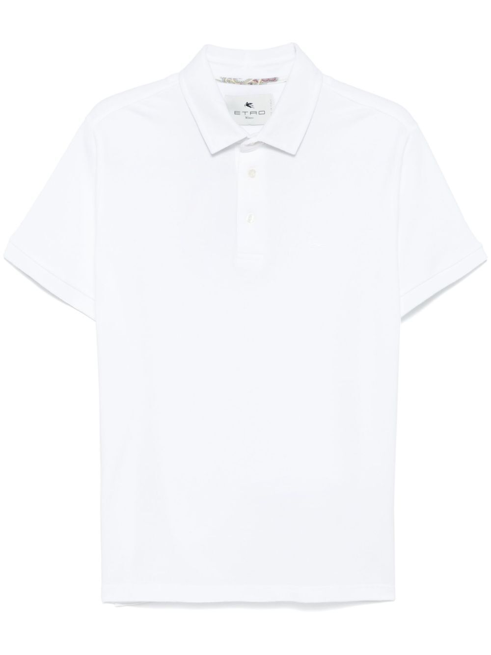 Etro Men Pegaso-Embroidered Polo Shirt by Luosophy