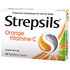 Strepsils Orange Vitamine C, 24 pastilles à sucer - 5 Oz by Pasteur Pharmacy
