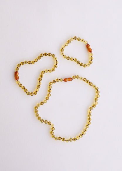 Pure Gemstone + Citrine || Anklet or Bracelet 