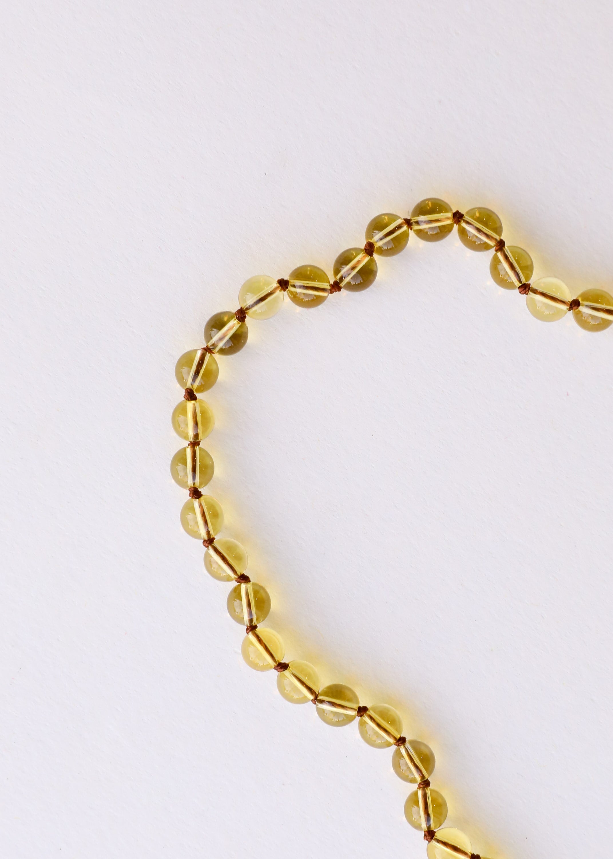 Pure Gemstone + Citrine || Anklet or Bracelet 