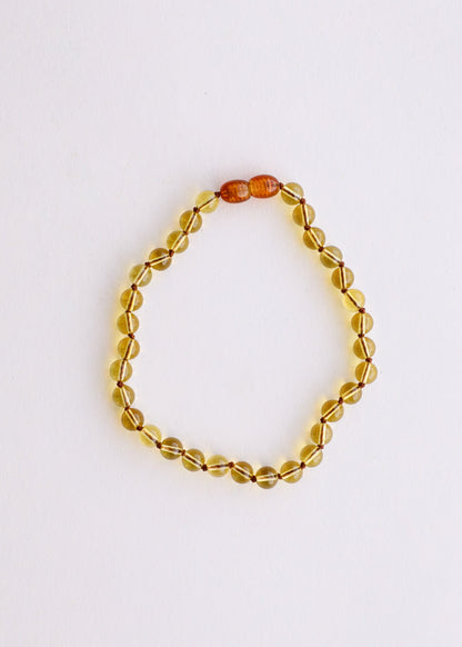 Pure Gemstone + Citrine || Anklet or Bracelet 