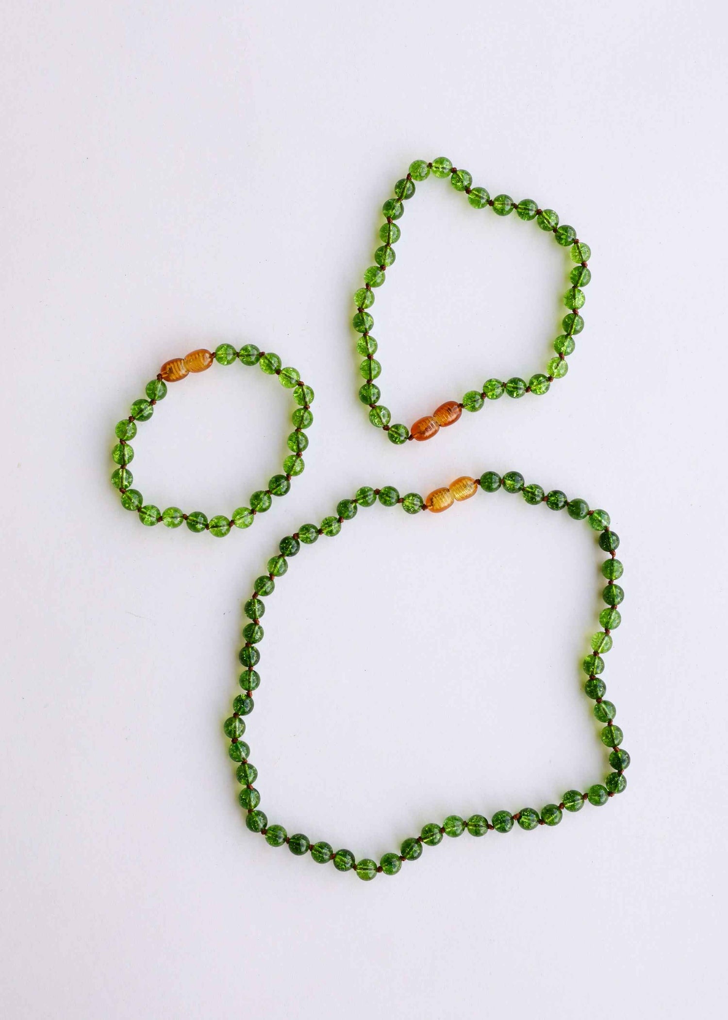 Pure Gemstone + Peridot || Anklet or Bracelet