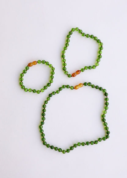 Pure Gemstone + Peridot || Necklace by CanyonLeaf