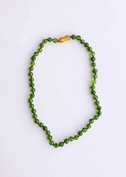 Pure Gemstone + Peridot || Necklace