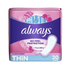 Always Thin Active Dailies Fresh Scented Wrapped Liners (20.00 ct) by Farmacias Savia
