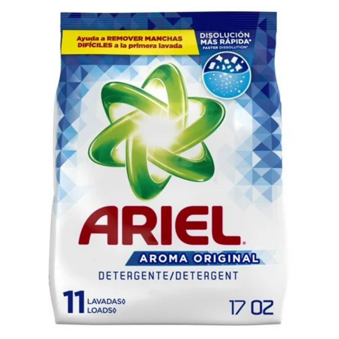 Ariel Powder Detergent Laundry Bag (17oz) by Farmacias Savia