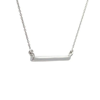 Natural .05ct Diamond Fashion Pendants 14KT White Gold by Bids.com