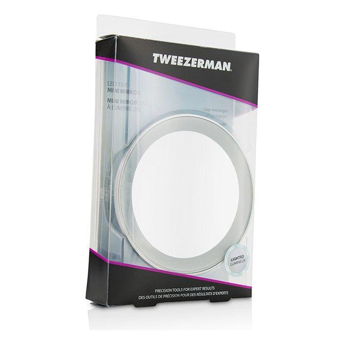 Tweezerman Led 15x Mini Mirror by Pasteur Pharmacy