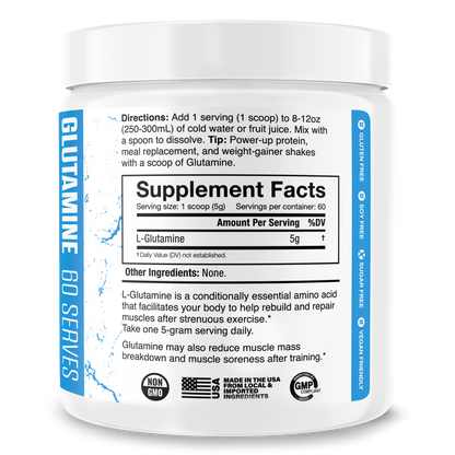 The Curse! Micronized Glutamine