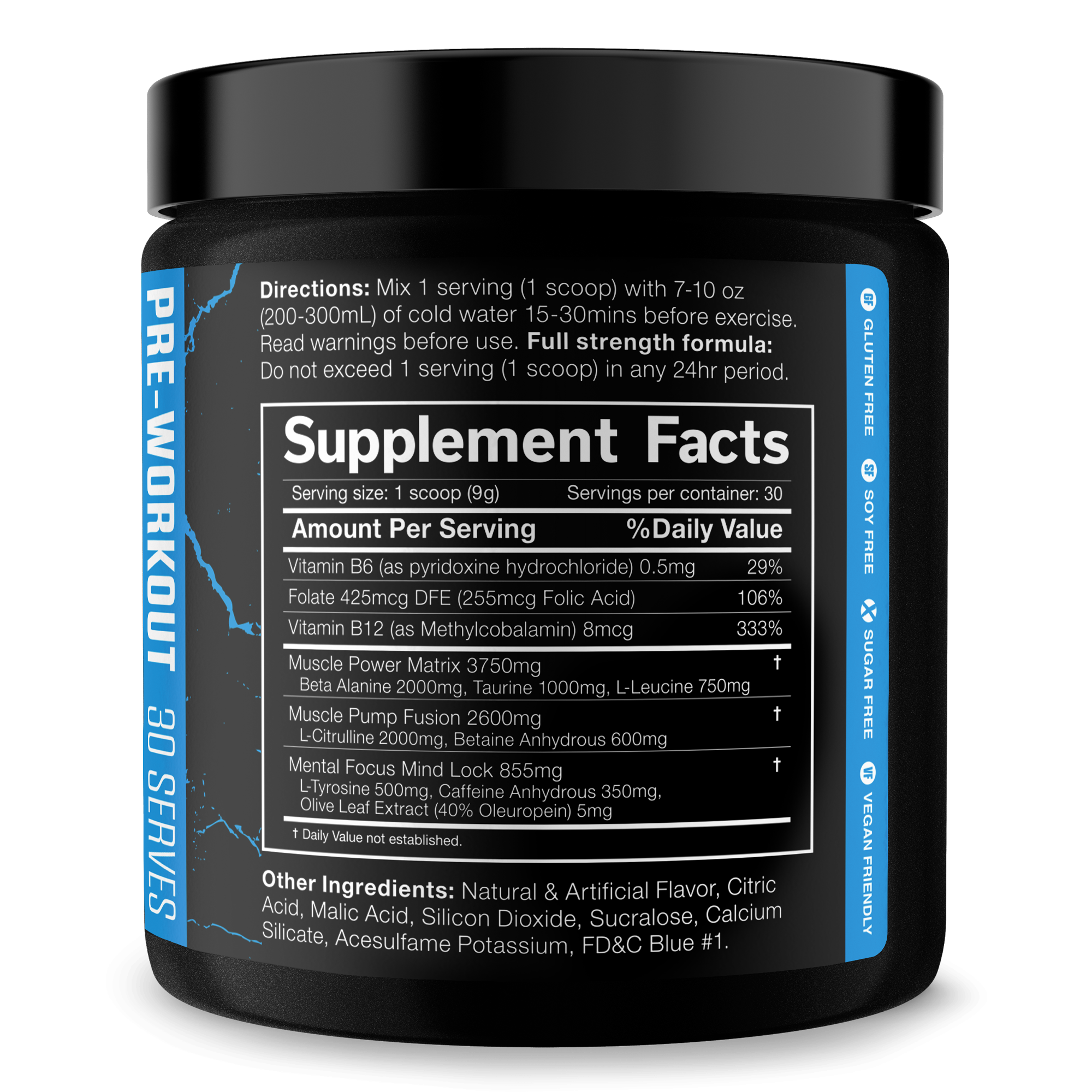 The Shadow! Pre-Workout