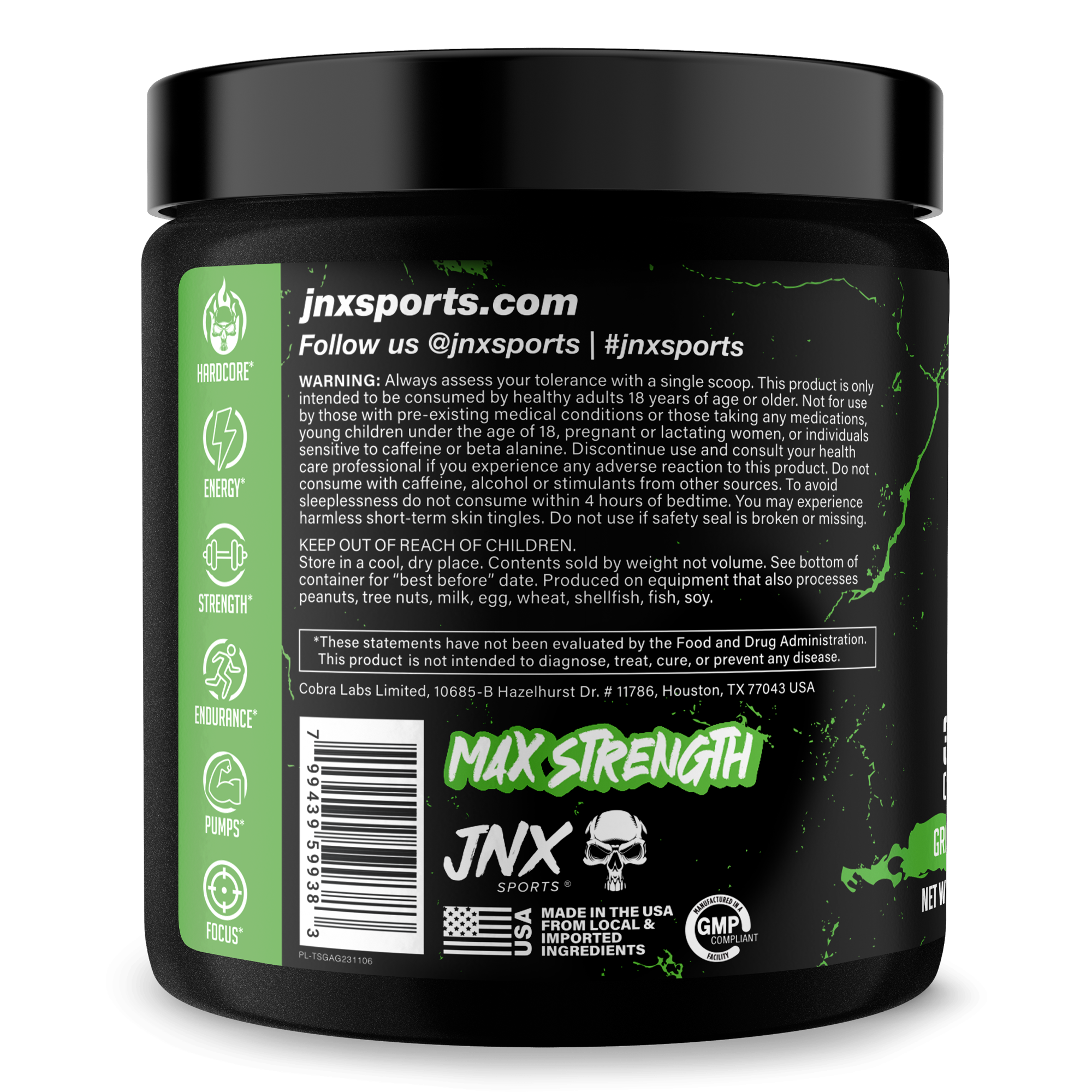 The Shadow! Pre-Workout