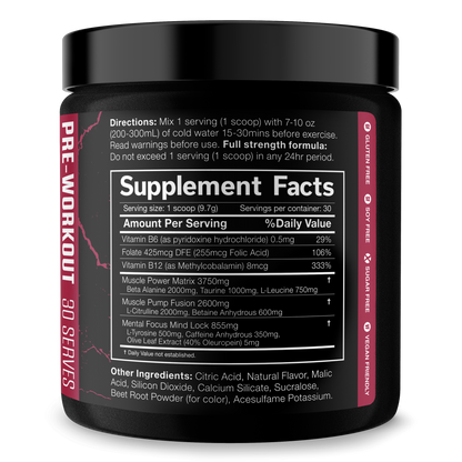 The Shadow! Pre-Workout