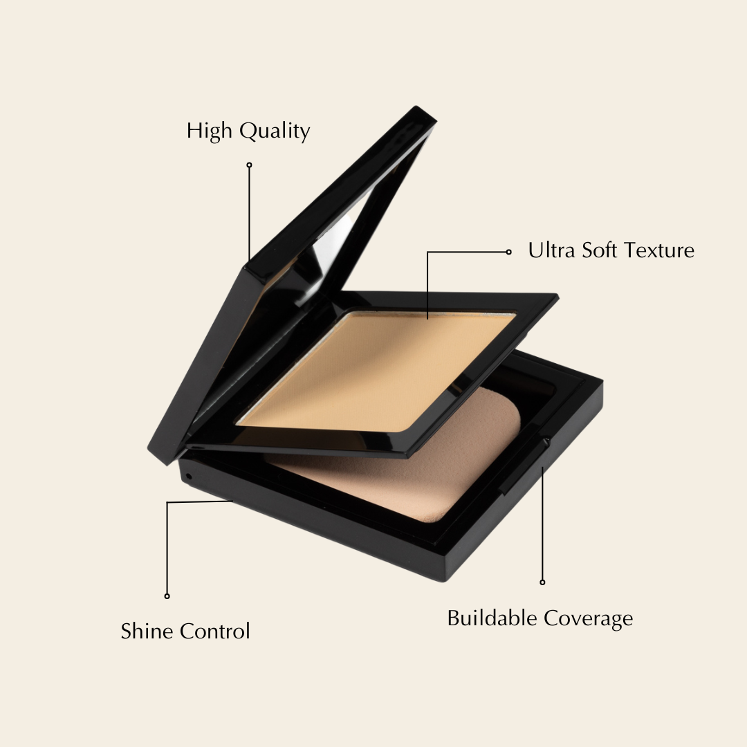 Luminous Matte Powder Foundation – Vegan, Gluten-Free, Allergen-Friendly 