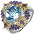 5.66 Carat Genuine Blue Topaz, Amethyst & White Diamond .925 Sterling Silver Ring by Bids.com
