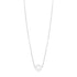 14k White Gold Pearl Solitaire Necklace by Bids.com