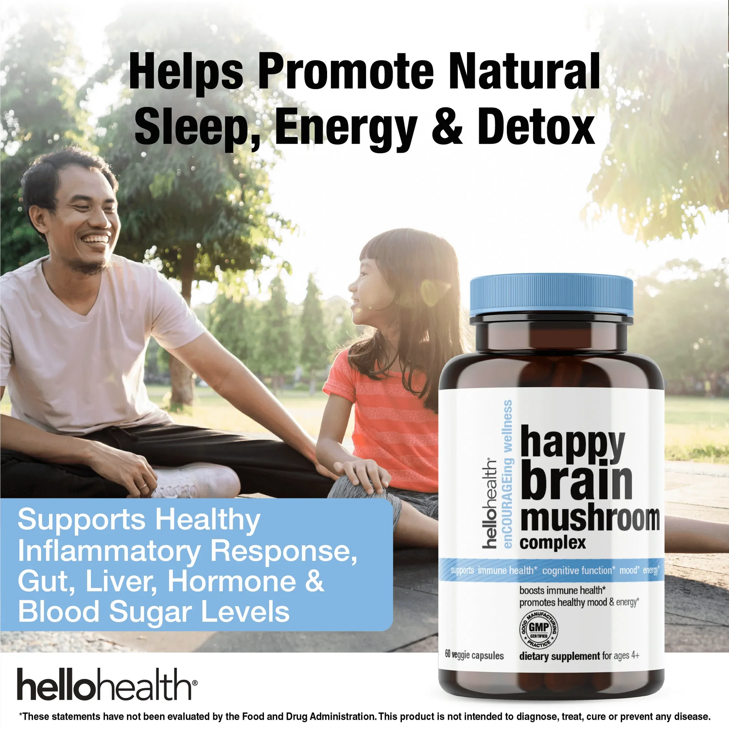 10-in-1 Mushroom Complex capsules  DestGlow