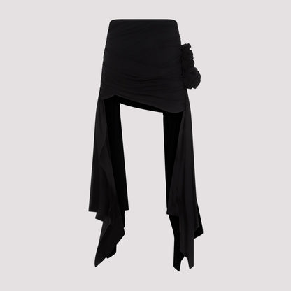 Magda Butrym Viscose Mini Skirt Women by Luosophy