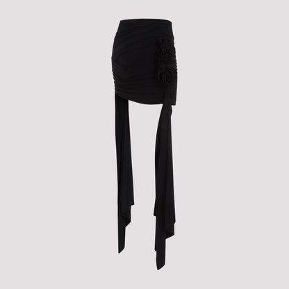 Magda Butrym Viscose Mini Skirt Women by Luosophy