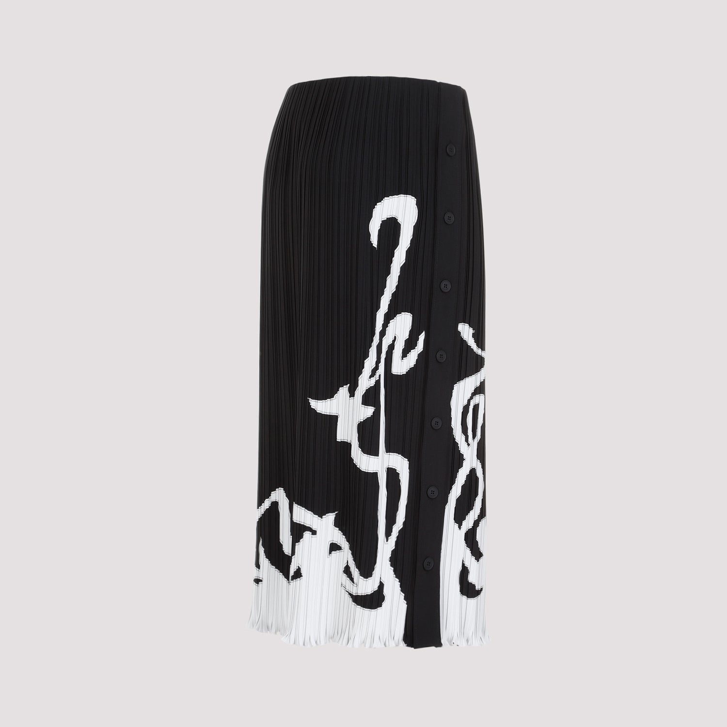 Lanvin Pleated Long Skirt Women by Luosophy