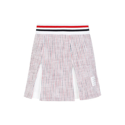 Thom Browne Mini Box Pleated Skirt Women by Luosophy