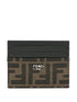 Fendi Men Ff Jacquard Fabric Card Holder by Luosophy