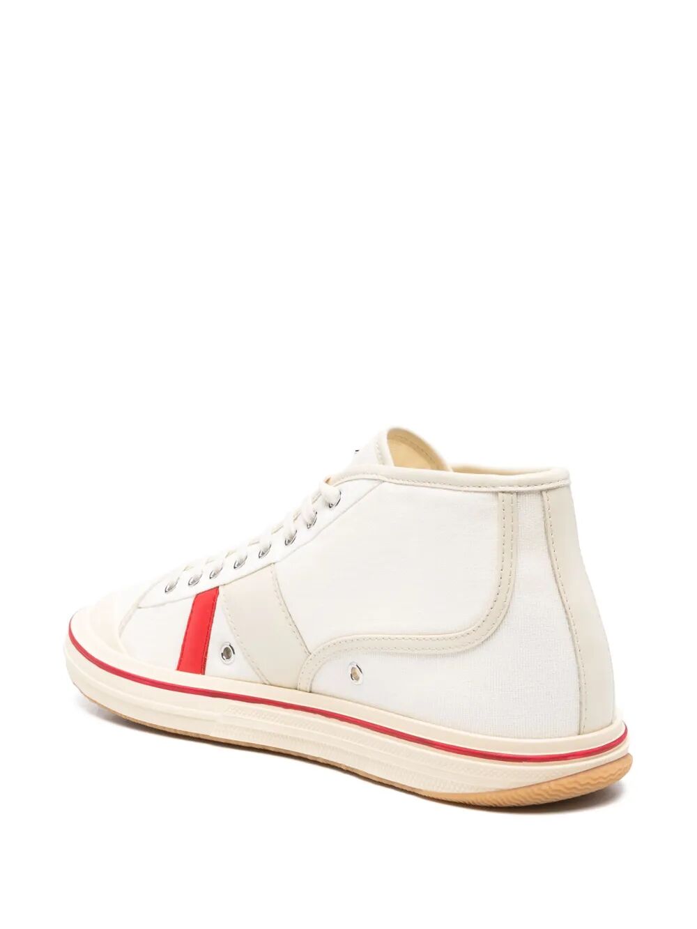 Bottega Veneta Men Eliot Mid-Top Canvas Sneakers by Luosophy