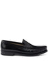 Prada Men Brushed Leather Loafers by Luosophy
