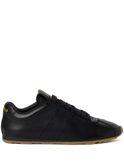 Miu Miu Women Plume Nappa Leather Sneakers by Luosophy