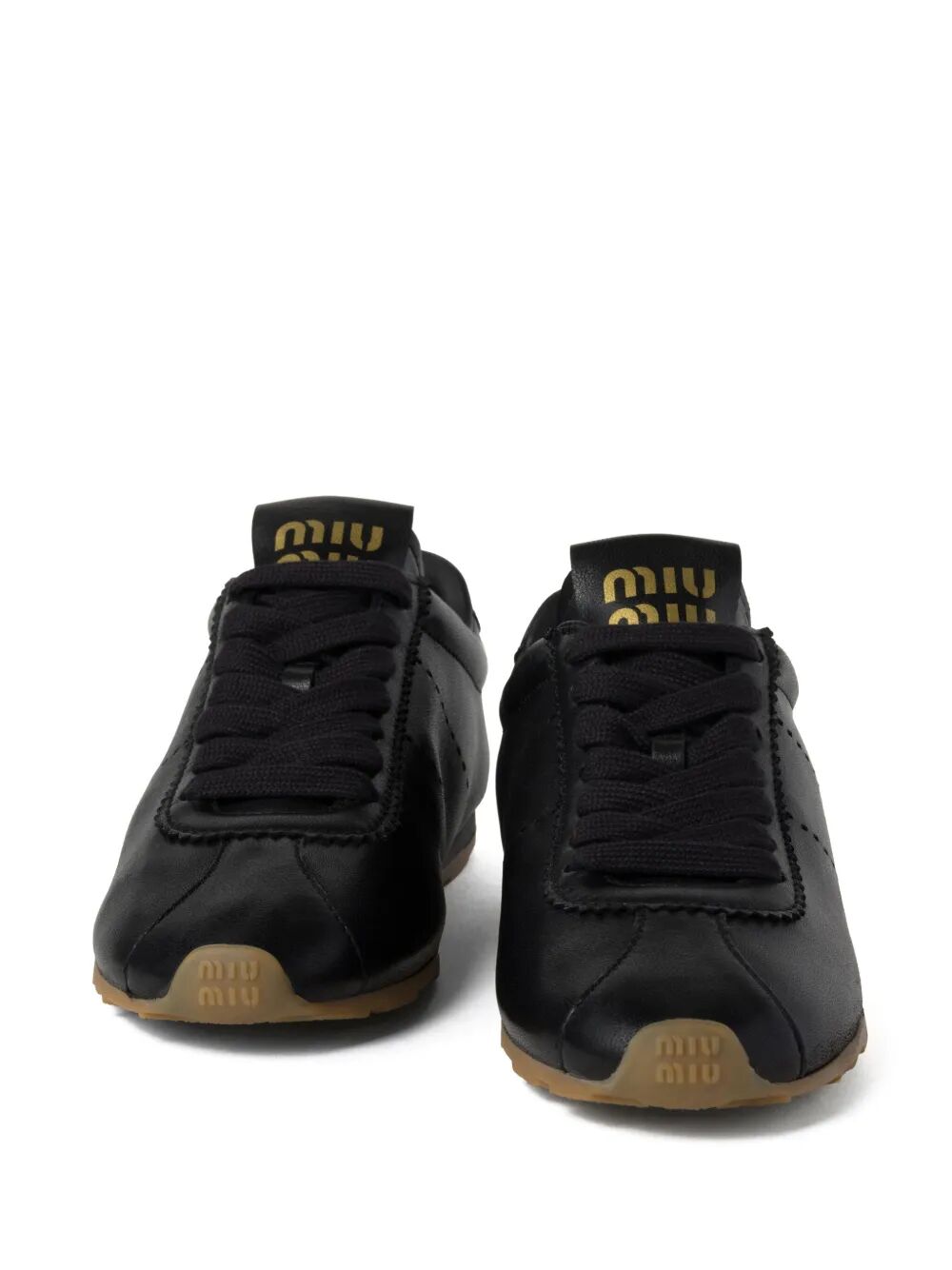 Miu Miu Women Plume Nappa Leather Sneakers by Luosophy