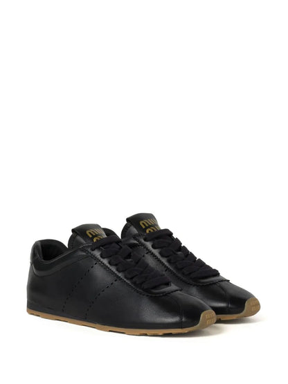 Miu Miu Women Plume Nappa Leather Sneakers by Luosophy