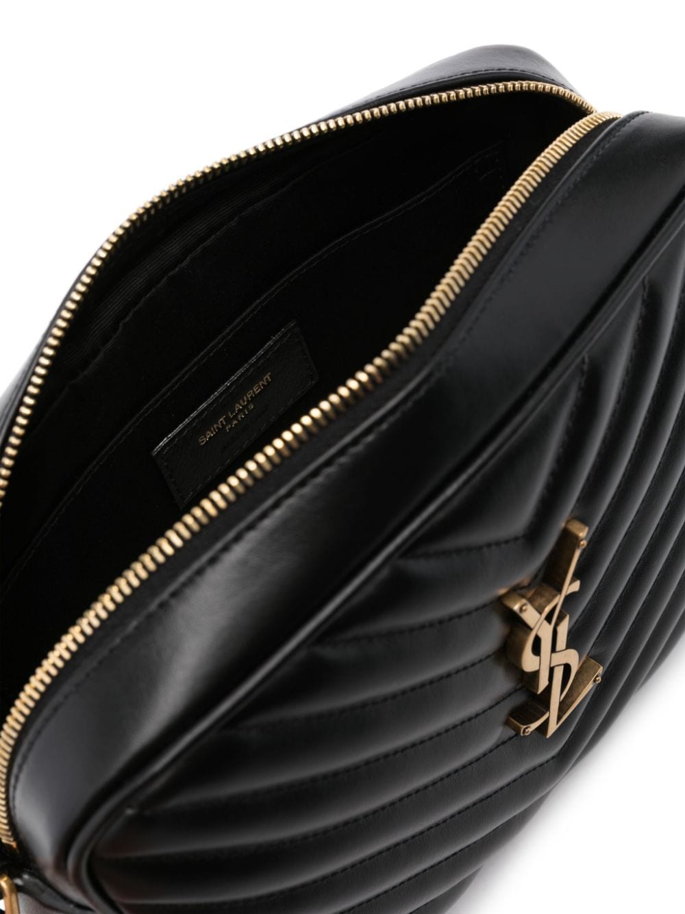 Saint Laurent Women Quilted Leather Lou Camera Bag by Luosophy