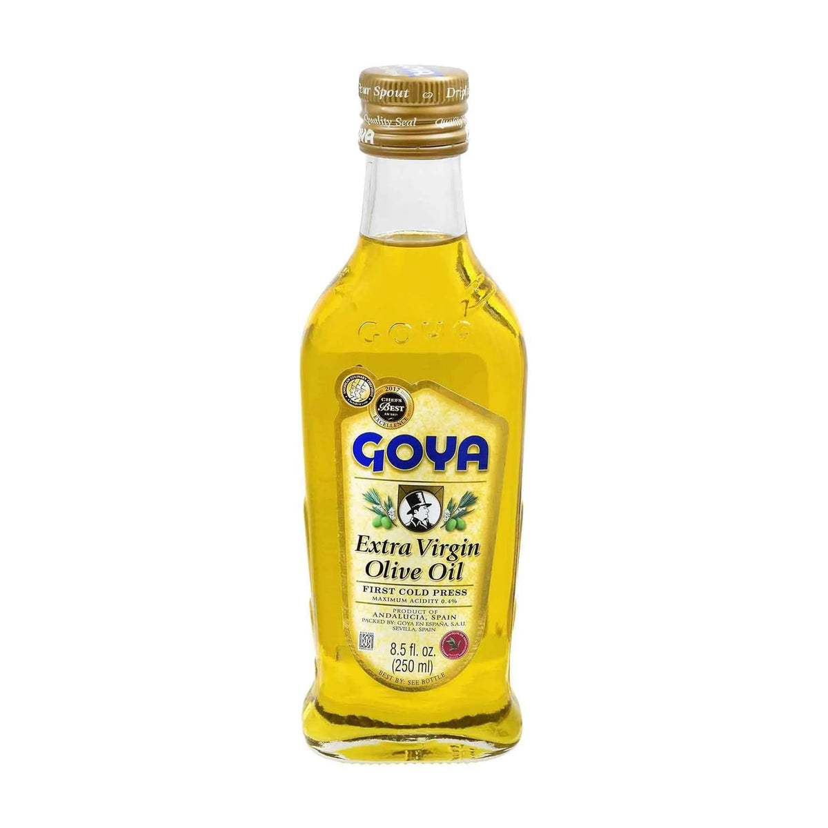 Aceite de Oliva Extra Virgen para Cocinar y Aderezar | GOYA  de 8.5 fl oz  DestGlow