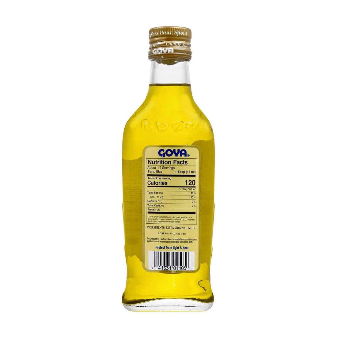 Aceite de Oliva Extra Virgen para Cocinar y Aderezar | GOYA  de 8.5 fl oz  DestGlow