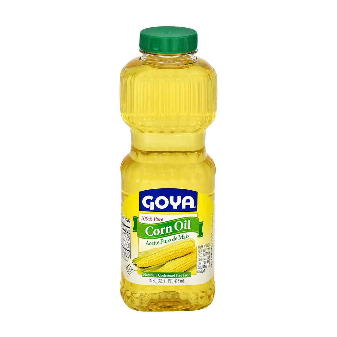 Botella de Aceite de Maíz 100% Puro | GOYA de 16 fl oz  DestGlow