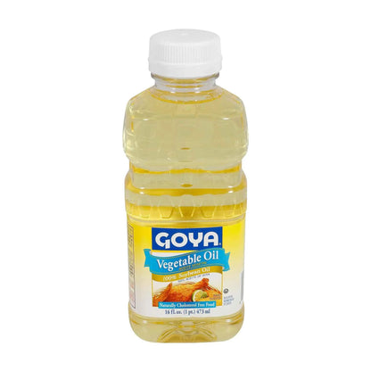 Aceite Vegetal de Soya para Cocinar| Freír y Hornear | GOYA de 16 fl oz  DestGlow