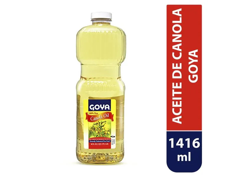 Aceite de Canola 100% Puro para Cocinar| Freír y Hornear| GOYA  de 16 fl oz  DestGlow
