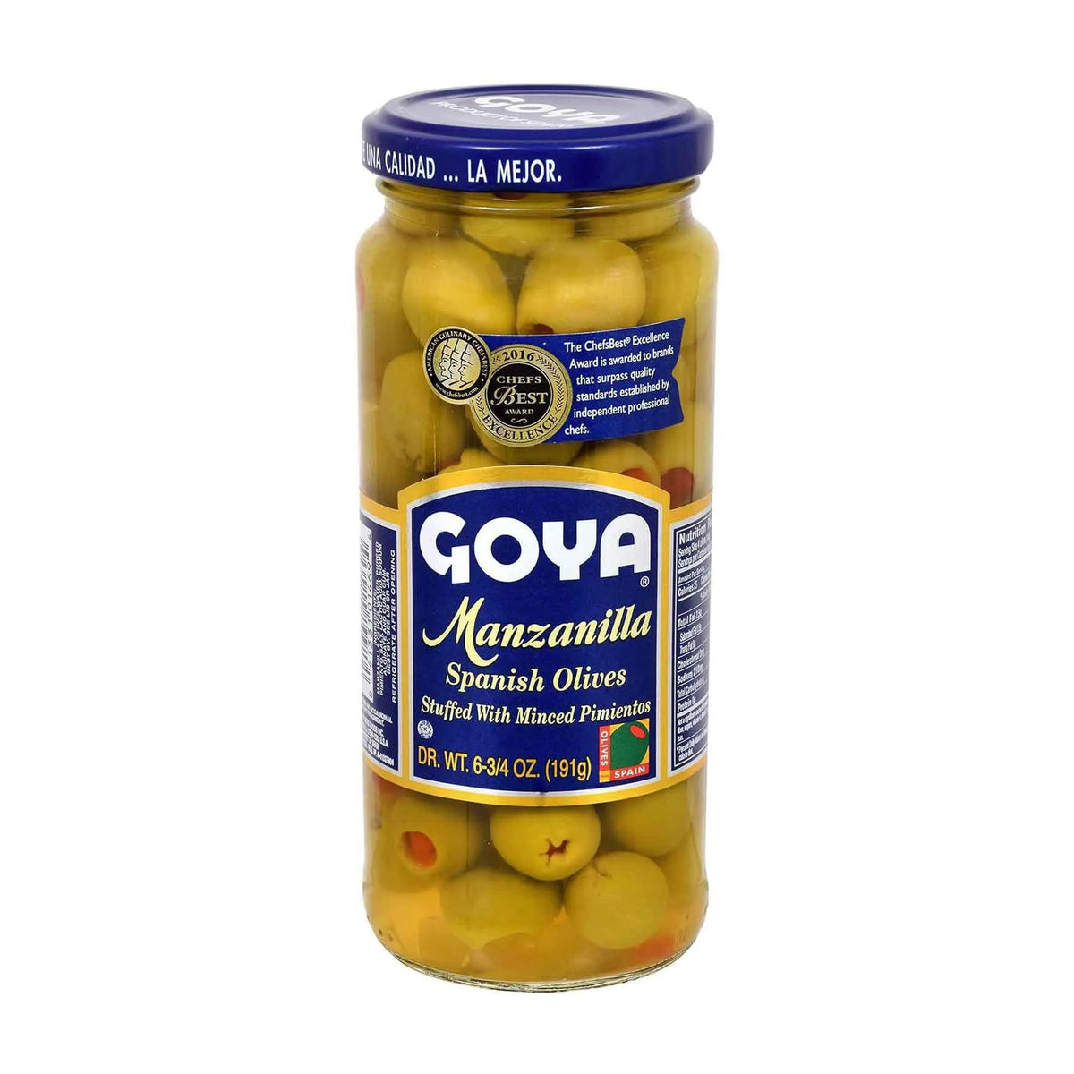 Aceitunas Manzanilla Rellenas con Pimiento | GOYA de 6.75 oz  DestGlow