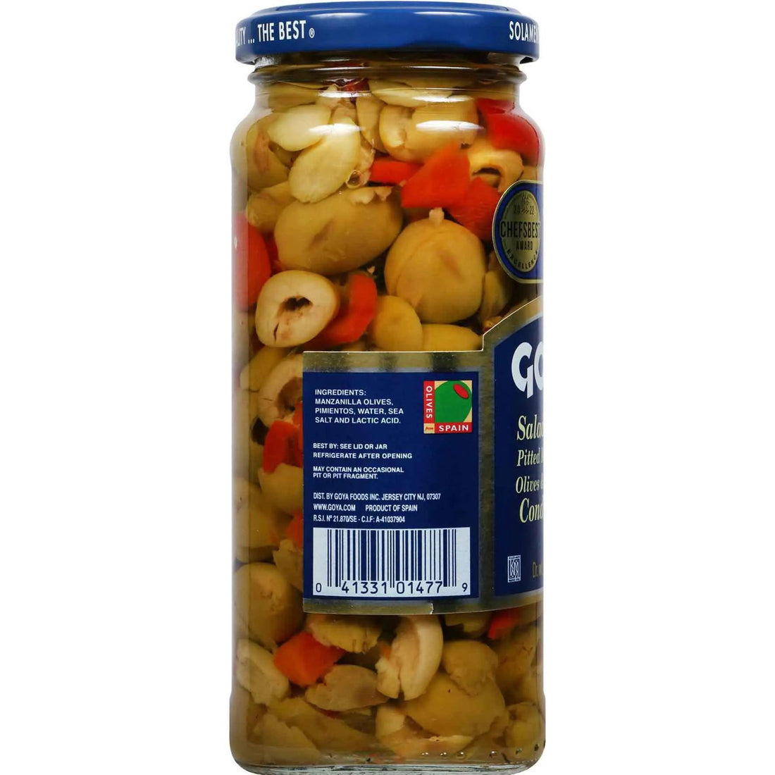 Aceitunas para Ensalada con Pimientos | GOYA | 7 oz  DestGlow