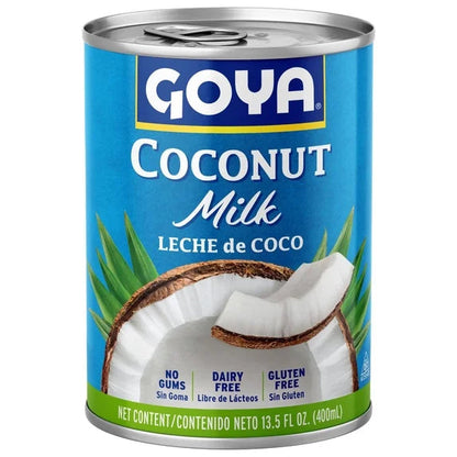 Leche de Coco GOYA  sin Endulzar para Cocinar y Hornear| 13.5 fl oz  DestGlow