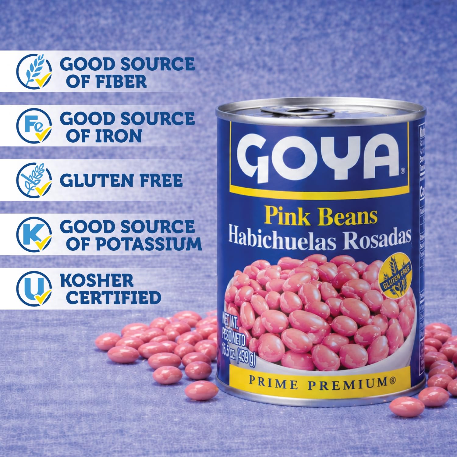 Habichuelas  Rosadas GOYA Pink Beans| 15.5 oz  DestGlow