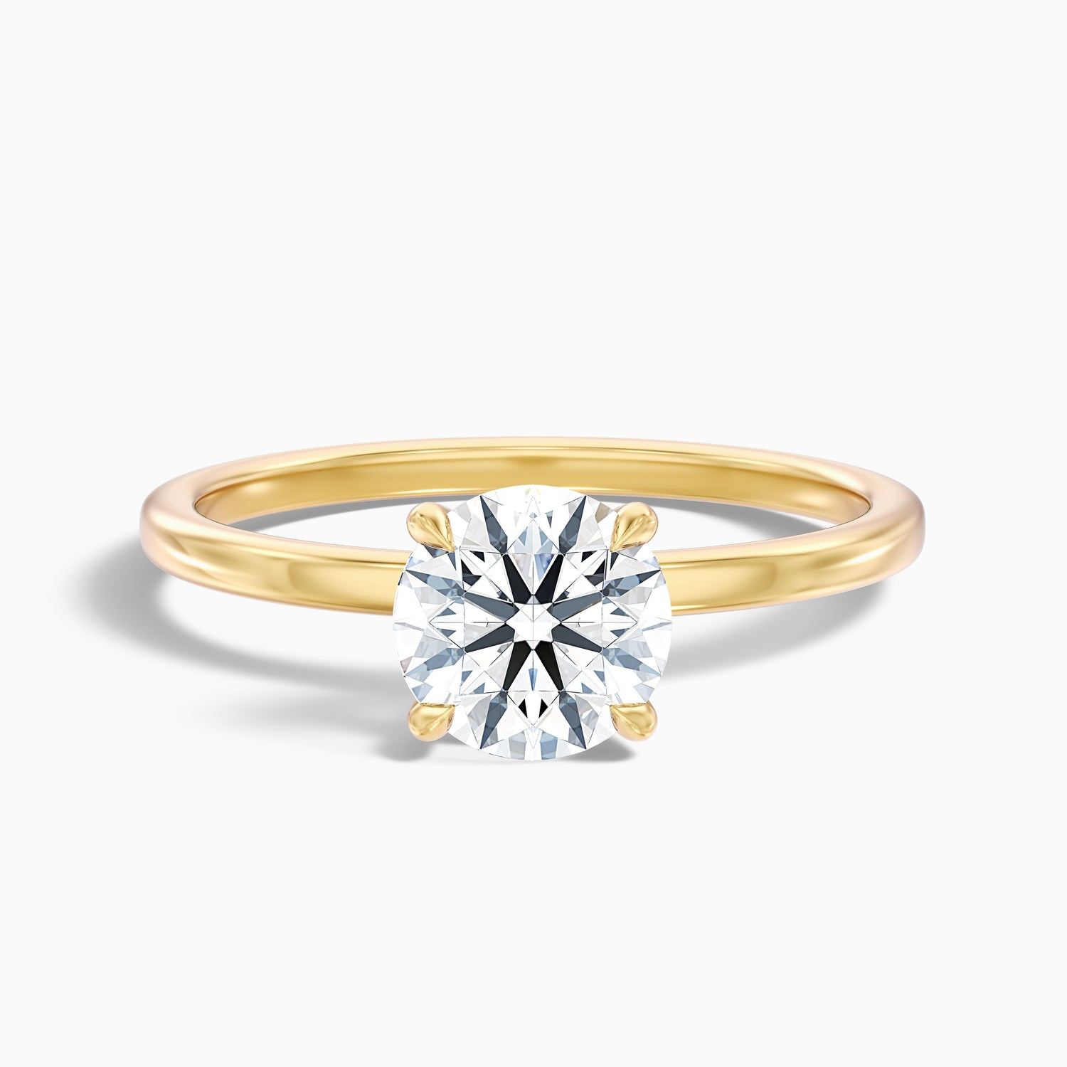 Jany 5.5 Carat Round Cut Solitaire Moissanite Diamond Ring in 925 Sterling Silver