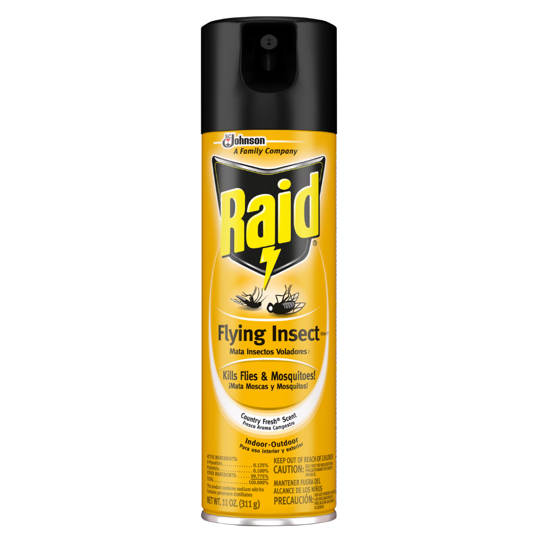 Raid Flying Insect Killer Country Fresh Scent (11oz) by Farmacias Savia