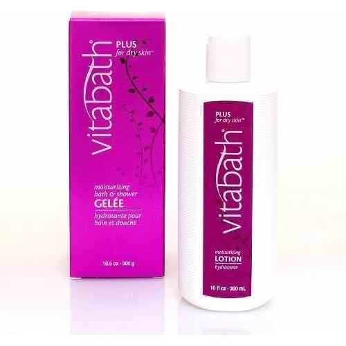 Vitabath Moisturizing Bath &amp; Shower Gelee, Plus Dry Skin 10.5 oz