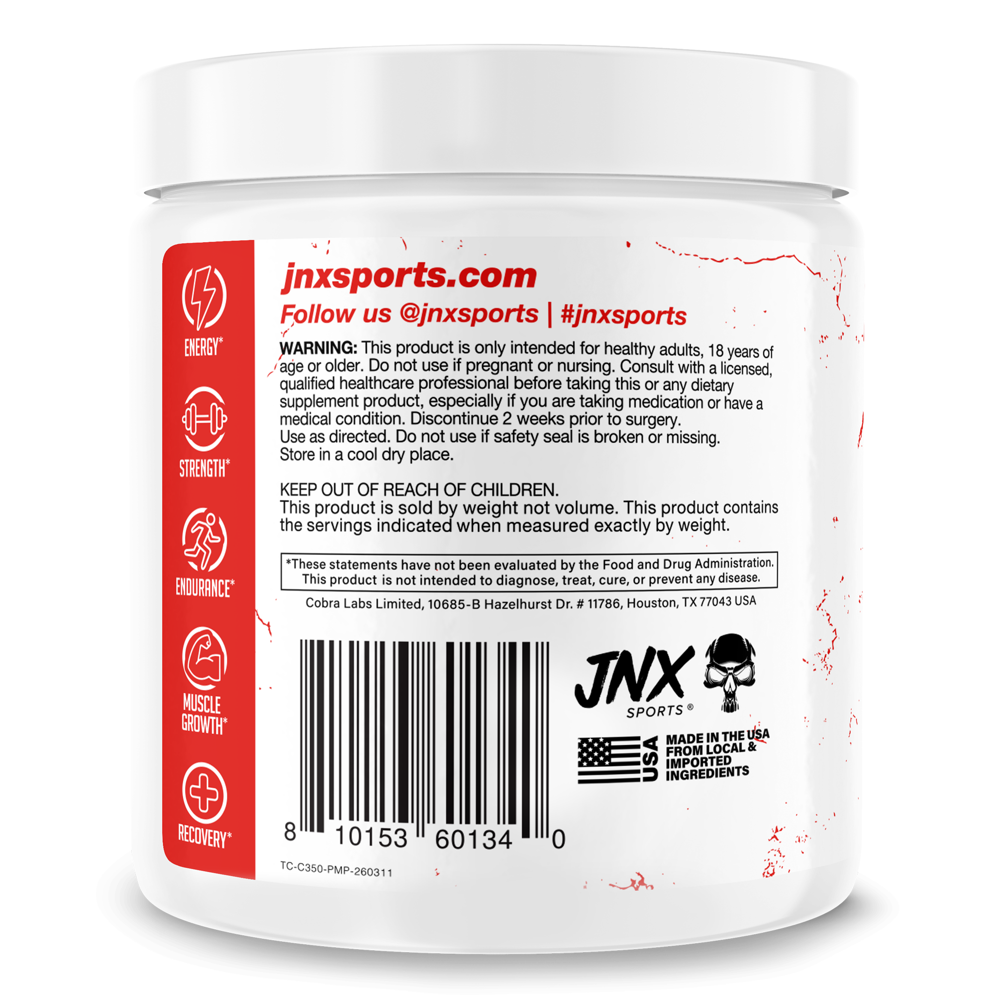 The Curse! Creatine Monohydrate by JNX Sports