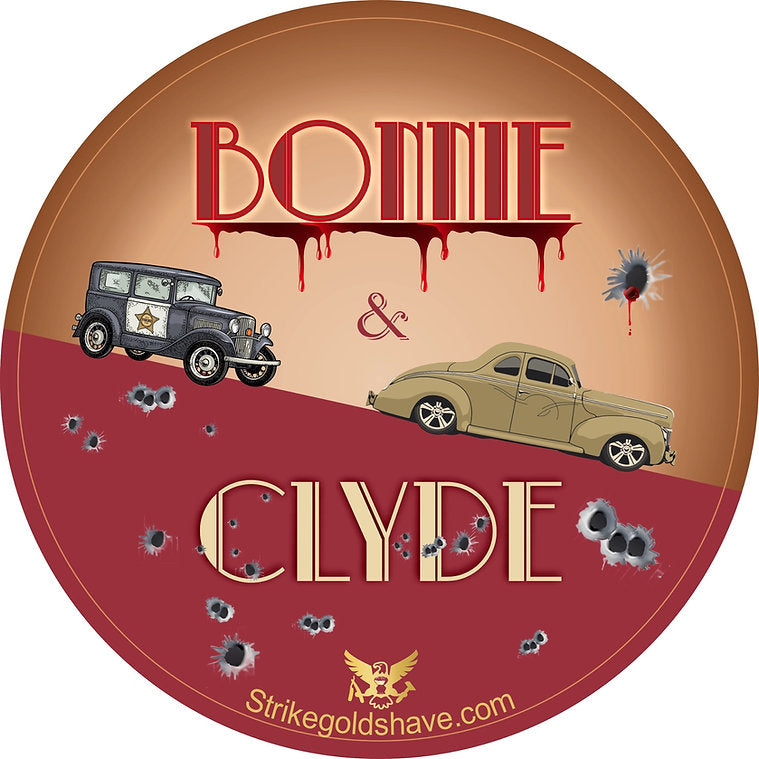 Strike Gold Shave Bonnie &amp; Clyde Shaving Collection by Pasteur Pharmacy