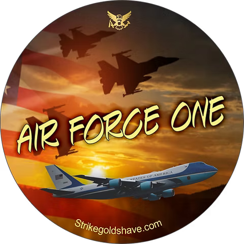 Strike Gold Shave Air Force One Shaving Collection